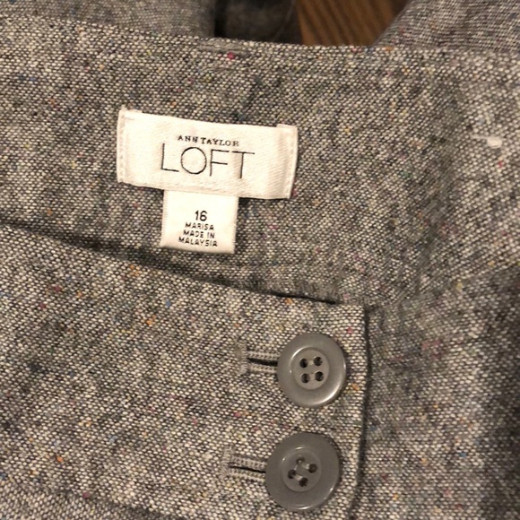 LOFT culottes size 16 - DONATED - Picture 2 of 6